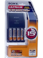 Sony Ni-MH Battery Charger (BCG34HUE4) Sony Ni-MH Battery Charger (BCG34HUE4)